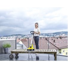 Щіткова машина Karcher PCL 4 patio cleaner 600Вт щітка 30см подача води