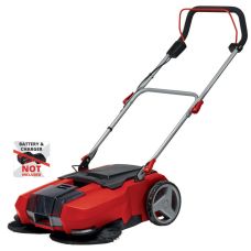 Підмітальна машина акумуляторна Einhell TE-SW 18/610 Li - Solo PXC 18В ширина 610мм бак 20л 1800 м2/год 10.3кг без АКБ та ЗП