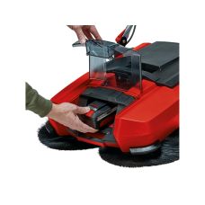 Підмітальна машина акумуляторна Einhell TE-SW 18/610 Li - Solo PXC 18В ширина 610мм бак 20л 1800 м2/год 10.3кг без АКБ та ЗП