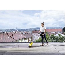 Щіткова машина Karcher PCL 4 patio cleaner 600Вт щітка 30см подача води