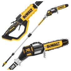 Высоторез цепной аккумуляторный DeWalt 18В шина 20см штанга 180-280см 4.0кг без АКБ и ЗП