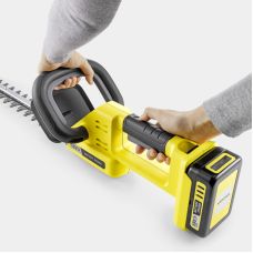 Кущоріз акумуляторний Karcher HGE 3-18 18В лезо 50см крок різу 22мм 2.41кг без АКБ та ЗП