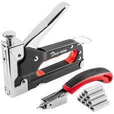 Набор Степлер + Антистеплер Top Tools, 6-14мм, тип скоб J, регулировка забивания скобы Набор Степлер + Антистеплер Top Tools, 6-14мм, тип скоб J, регулировка забивания скобы
