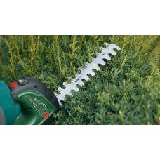 Ножницы для травы аккумуляторные Bosch AdvancedShear 18V-10 + насадка кусторез 10/20см шаг реза 8мм 1xPBA 1x2.0А·час 2.45кг