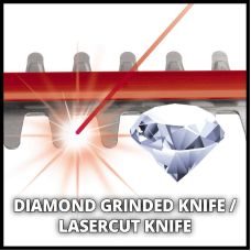 Кущоріз акумуляторний Einhell GE-CH 18/40 Li - Solo 18В PXC 40см крок різу 13мм 2кг без АКБ та ЗП