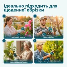 Секатор акумуляторний Konner&Sohnen KS CPS20V-40 20В d 20-40мм 1.0кг без АКБ та ЗП