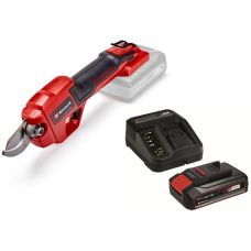 Секатор аккумуляторный Einhell GE-LS 18 Li Kit 18В PXC акб 1х2.5А·час до 28мм ЗП 0.9кг