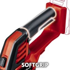 Ножиці для трави акумуляторні Einhell GE-CG 18/100 Li T - Solo 18В PXC леза 10/20см телескопічна штанга 0.7кг без АКБ та ЗП