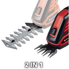 Ножницы для травы аккумуляторные Einhell GC-CG 36/70 Li WT 3.6В акб 1х2А·час 7/11см шаг реза 8мм 0.8кг