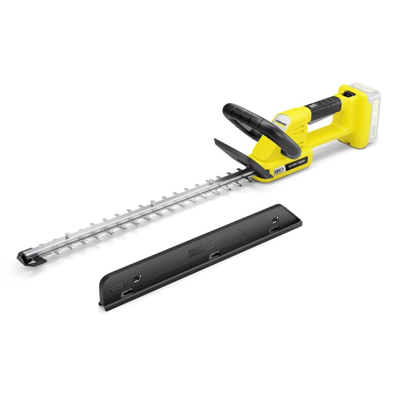 Кусторез аккумуляторный Karcher HGE 3-18 18В лезвие 50см шаг реза 22мм 2.41кг без АКБ и ЗП Кусторез аккумуляторный Karcher HGE 3-18 18В лезвие 50см шаг реза 22мм 2.41кг без АКБ и ЗП