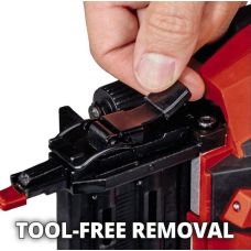 Гвоздозабойщик аккумуляторный Einhell Professional FIXETTO 18/50 N PXC 18В 15-50мм 60уд/мин LED 3.1кг без АКБ и ЗП