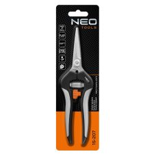 Секатор плоскостной Neo Tools, D реза 18мм, 200мм, 120г