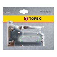 Степлер TOPEX, 6-14мм, тип скоби G, регулювання забивання скоби