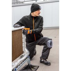 Кофта робоча Neo Tools Outdoor, флісова, 300г/м кв, на блискавці, XXL(58), чорний