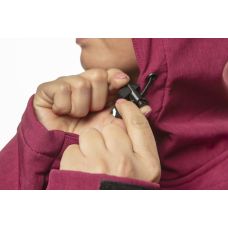 Куртка робоча Neo Tools Softshell Woman Line, підкладка фліс, капюшон, S(36), червоний