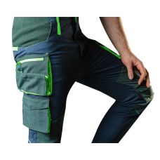 Штани робочі Neo Tools Premium, посилення тканиною Cordura, відсік для наколінників, M(50), синій