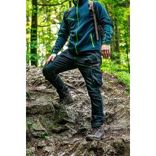 Штани робочі Neo Tools Denim, 98% бавовна та 2% еластан, L(52), синій темний