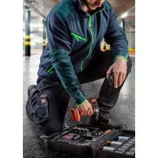 Штани робочі Neo Tools Denim, 98% бавовна та 2% еластан, L(52), синій темний