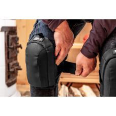 Наколенники защитные Neo Tools, мягкая тканевая подушка, полиэстер 600D, на липучке, черный