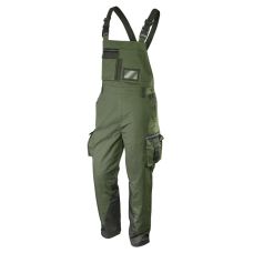 Напівкомбінезон робочий Neo Tools Camo Olive, потрійний шов, XL(54), оливковий