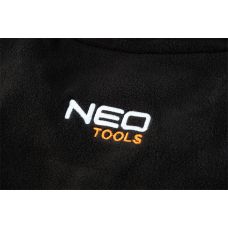 Кофта робоча Neo Tools Outdoor, флісова, 300г/м кв, на блискавці, XXL(58), чорний