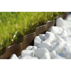 Лента газонная Cellfast, бордюрная, волнистая, 15смх9м, коричневый