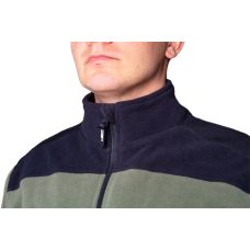 Кофта робоча Neo Tools Camo, флісова, 300г/м кв, посилення тканиною Oxford, на блискавці, M(50), оливковий