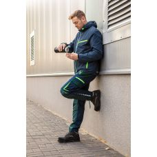 Брюки рабочие Neo Tools Premium, усиление тканью Cordura, отсек для наколенников, L(52), синий