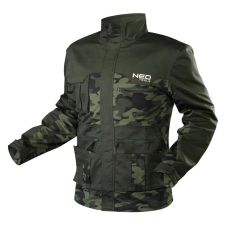 Куртка рабочая Neo Tools Camo, узор моро, XXL(56), камуфляж