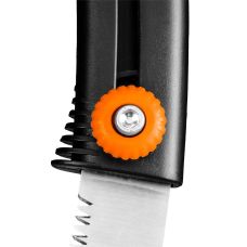Пила садовая Neo Tools, 15см, выдвижное полотно, 3D зубья, сталь 65Mn, крепеж для пояса, 0.09кг