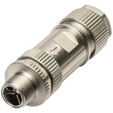 Конектор DIGITUS CАТ 6A M12 M, X-coded, STP, IP67