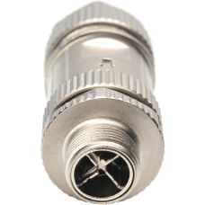 Конектор DIGITUS CАТ 6A M12 M, X-coded, STP, IP67