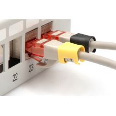 Кліпси DIGITUS для патч-кордів, різнокольорові, 5х20 шт.