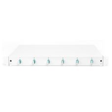 Оптическая панель DIGITUS 19' 1U, 6xLC duplex, Incl, Splice Cass, OM3 Color Pigtails, Adapter