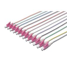 Пігтейл DIGITUS LC/UPC simplex OM4 50/125, 2м, 12шт