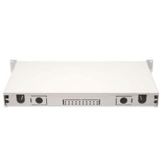 Оптическая панель DIGITUS 19' 1U, 12xLC duplex, Incl, Splice Cass, OM3 Color Pigtails, Adapter