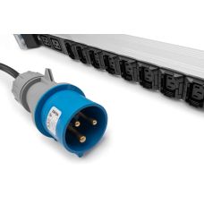 Пристрій розподілу електроживлення DIGITUS 0U, 24xC13, 4xC19, 32A, 250V, вилка IEC 60309