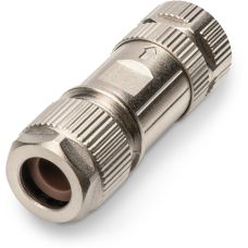 Коннектор DIGITUS CАТ 6A M12 F, X-кодированный, STP, IP67