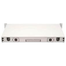 Оптична панель DIGITUS 19' 1U, 12xLC duplex, incl, Splice Cass, OS2 Color Pigtails, Adapter