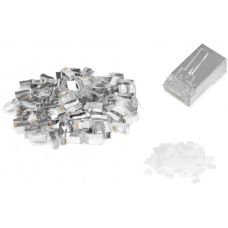 Конектор DIGITUS CАТ 6 RJ45, STP, 100шт.