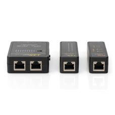 Тестер DIGITUS для сетевых кабелей, RJ45 и BNC