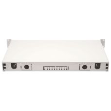 Оптична панель DIGITUS 19' 1U, 12xSC duplex, incl, Splice Cass, OM3 Color Pigtails, Adapter