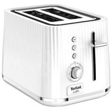 Тостер Tefal Loft 850Вт, пластик, белый