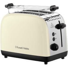 Тостер Russell Hobbs Colours Plus 1600Вт, подогрев, размораживание, металл., бежевый