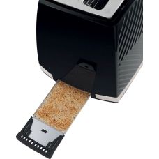 Тостер Russell Hobbs GrooWe 2 Slice 850Вт, подогрев, размораживание, пластик, черный