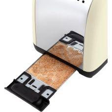Тостер Russell Hobbs Colours Plus 1600Вт, подогрев, размораживание, металл., бежевый