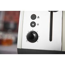 Тостер Russell Hobbs Colours Plus 1600Вт, подогрев, размораживание, металл., бежевый