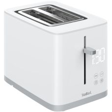 Тостер Tefal Sense 850Вт, LED дисплей, металл/пластик, белый