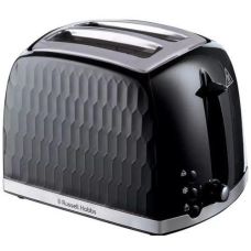 Тостер Russell Hobbs Honeycomb 850Вт, широкі слоти, пластик, чорний Тостер Russell Hobbs Honeycomb 850Вт, широкі слоти, пластик, чорний