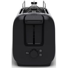 Тостер Tefal Subito 1100Вт, размораживание, щипцы, нерж. сталь, черный